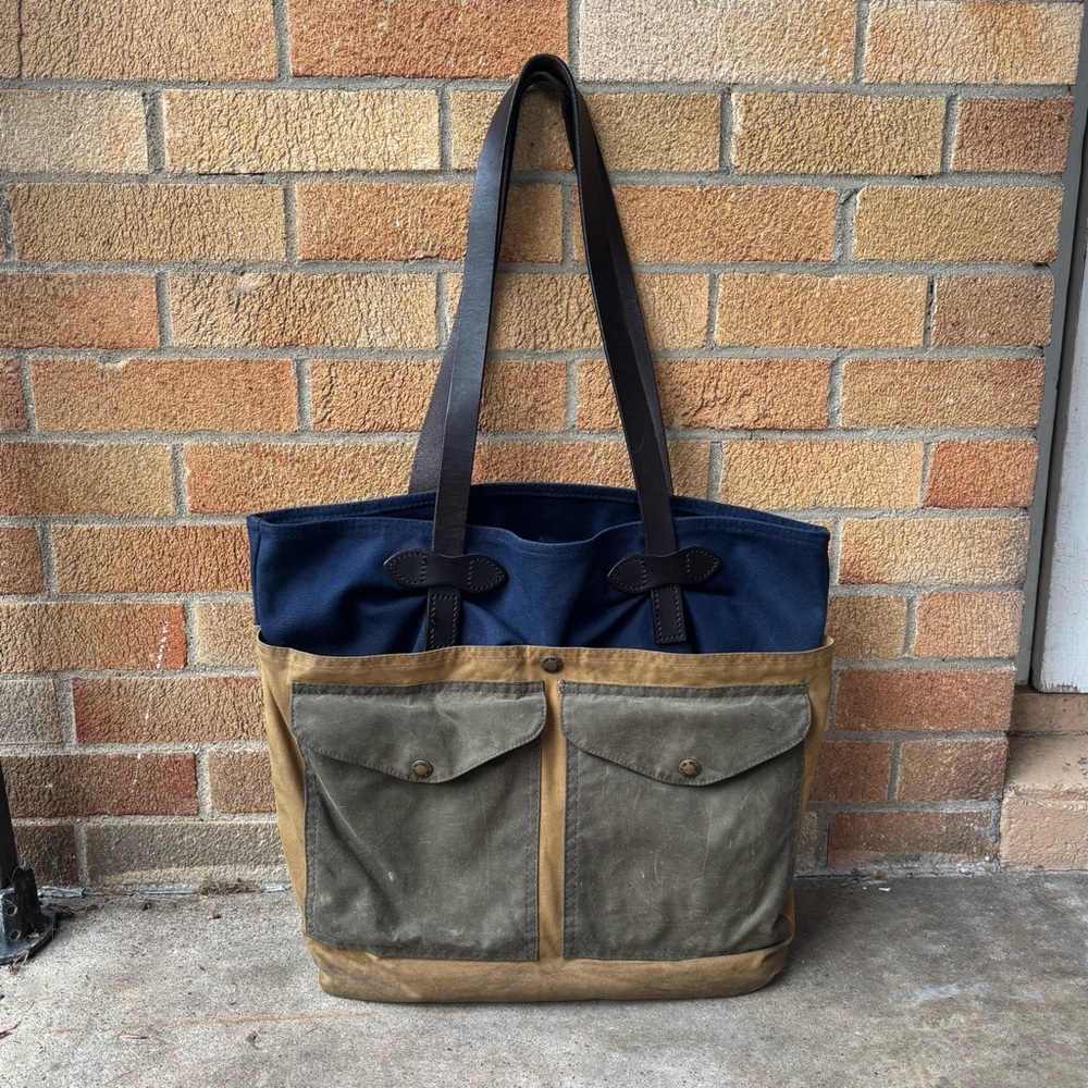 Genuine Filson Waxed Canvas Tote Bag